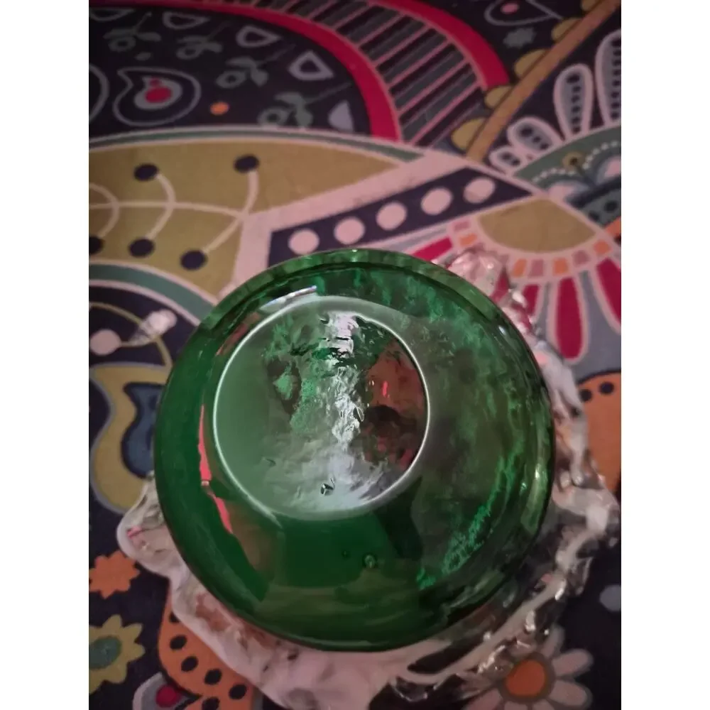 Vintage Murano MCM 2 Hand Blowen Glass Bowls In The Sommerso Techique In...